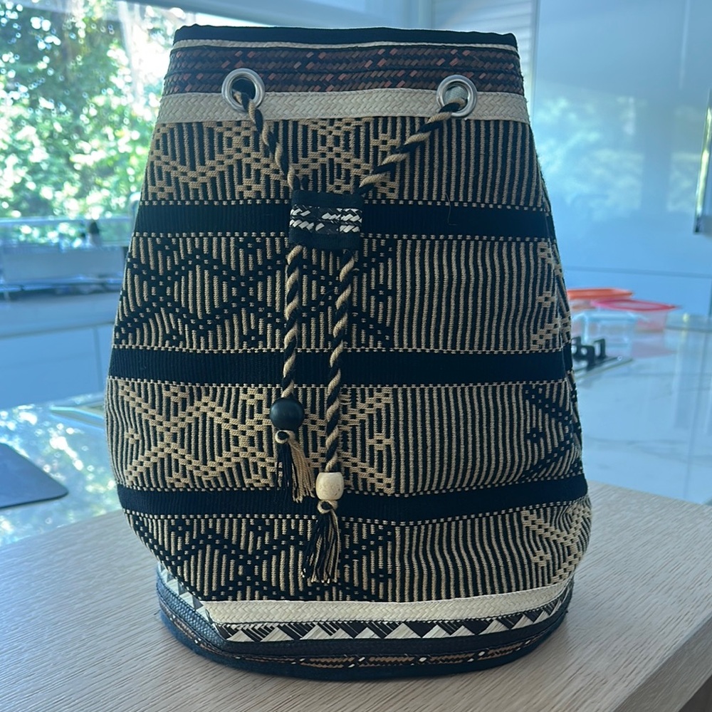 Black and Tan “TULA” back pack